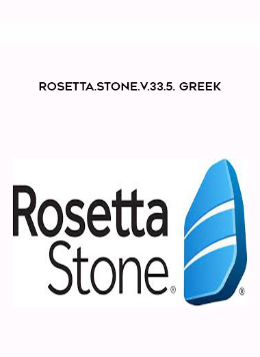 Rosetta.Stone.V.33.5. Greek download
